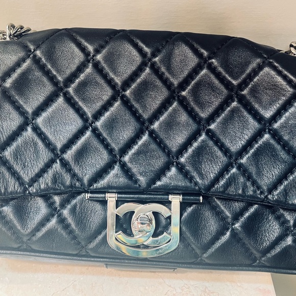 COPY - Chanel Classic Flap Shoulder Bag – Medium: 10″ W x 6.3″ H x 3″ D - Picture 15 of 16